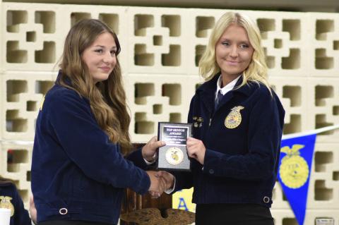 Tupelo FFA Hosts Annual Awards and Banquet