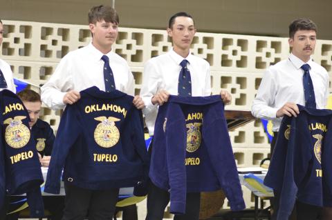 Tupelo FFA Hosts Annual Awards and Banquet