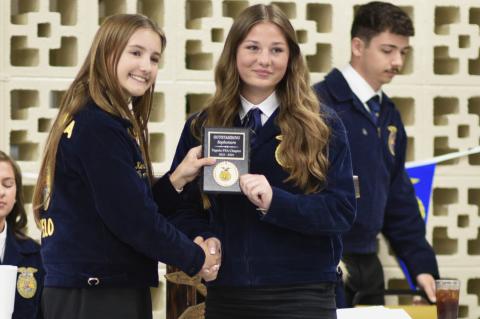 Tupelo FFA Hosts Annual Awards and Banquet